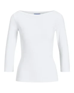 FIFI boatneck top, hvid