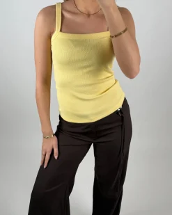 FIFI top, gul
