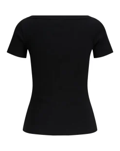 FIFI t-shirt boatneck, sort
