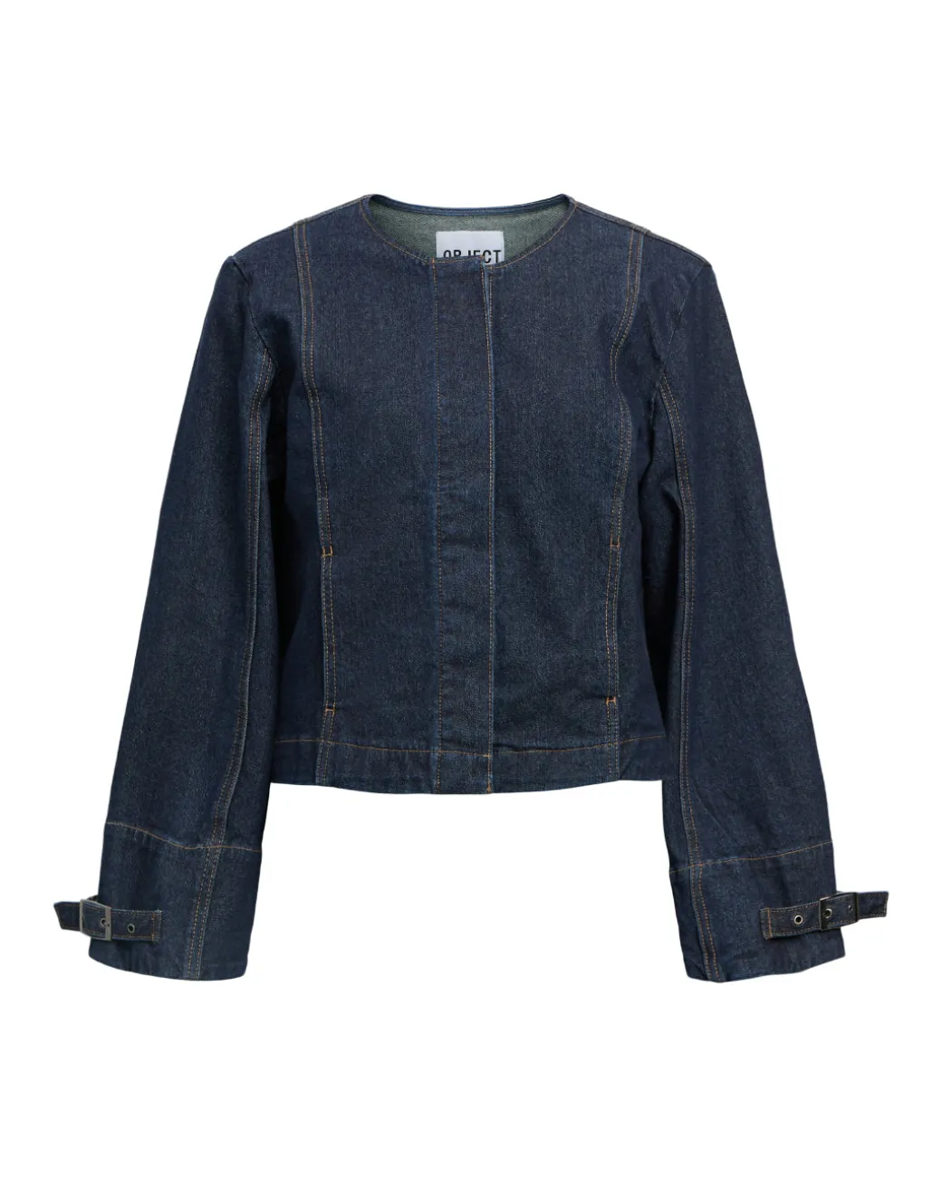 FLO denim jakke, mørkeblå