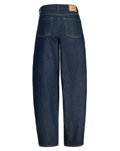 FUJI barrel jeans, mørkeblå