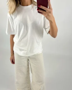 GALAXY 6 t-shirt, hvid/blå