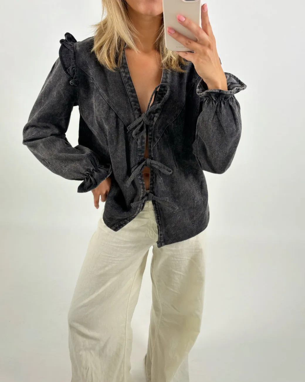 GEMMA skjorte, sort