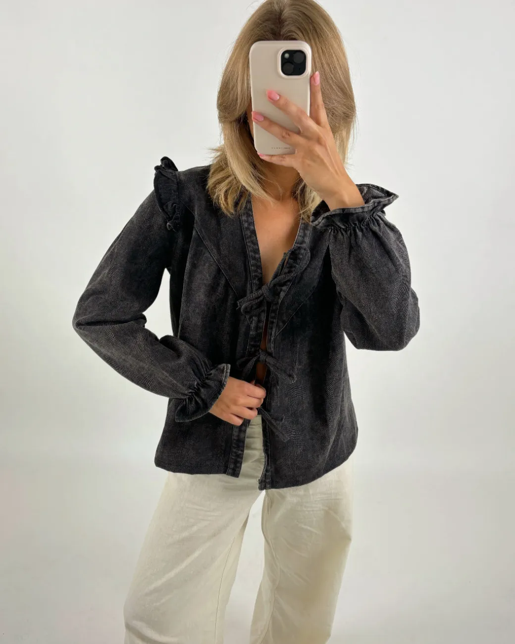 GEMMA skjorte, sort