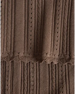 GIANNA top, brun