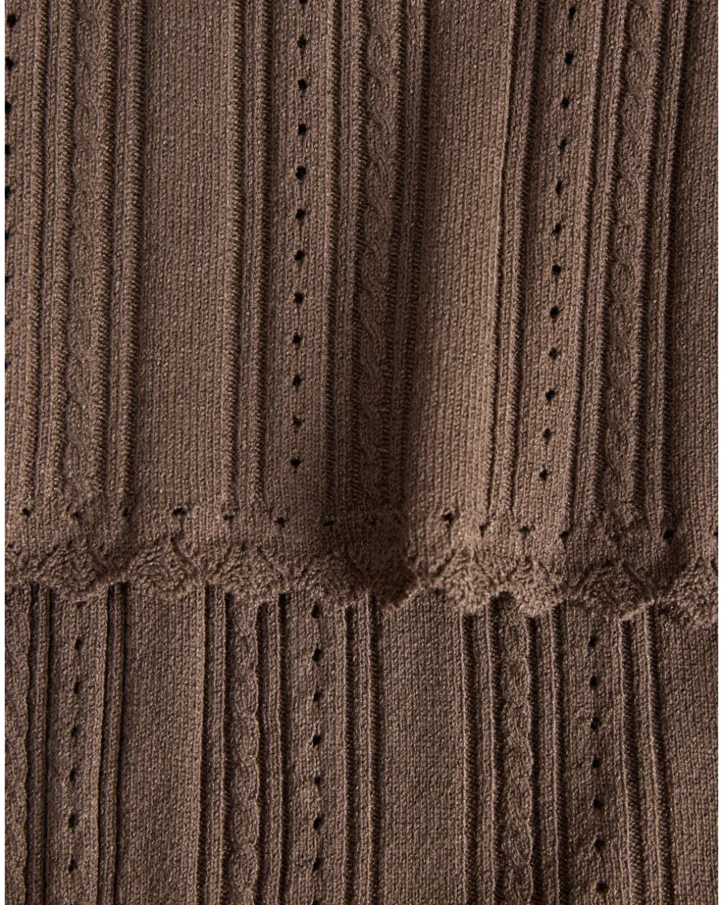 GIANNA top, brun