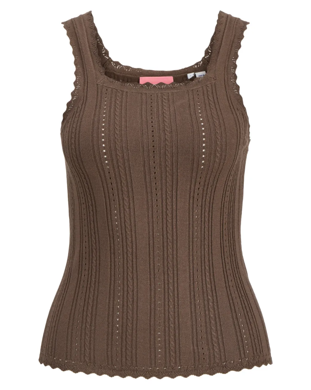 GIANNA top, brun