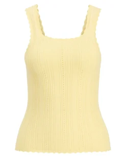 GIANNA top, gul