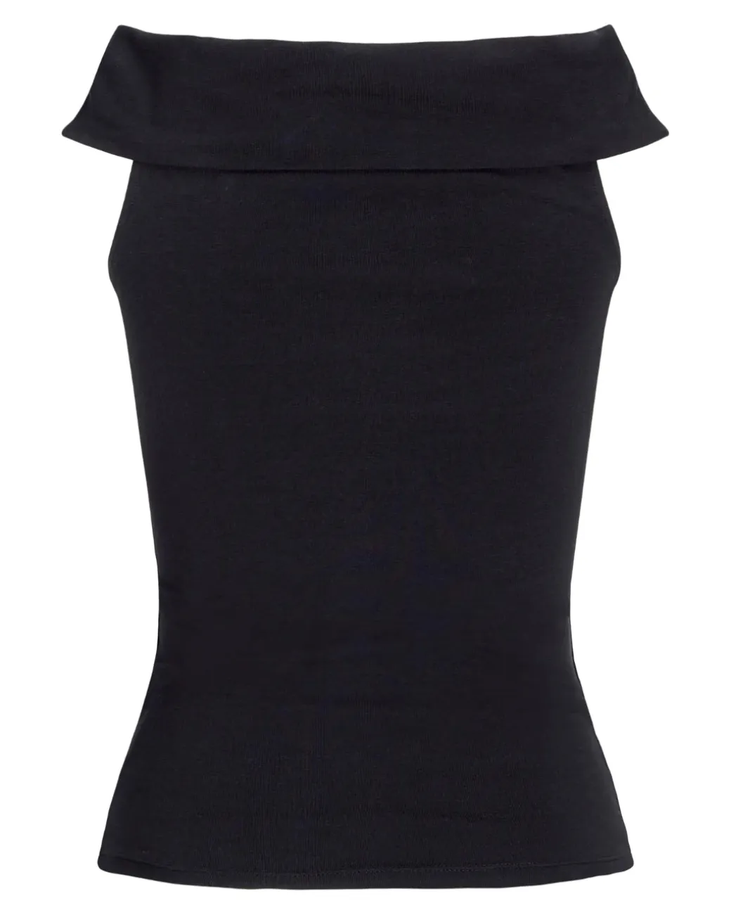 GIGI off shoulder top, sort