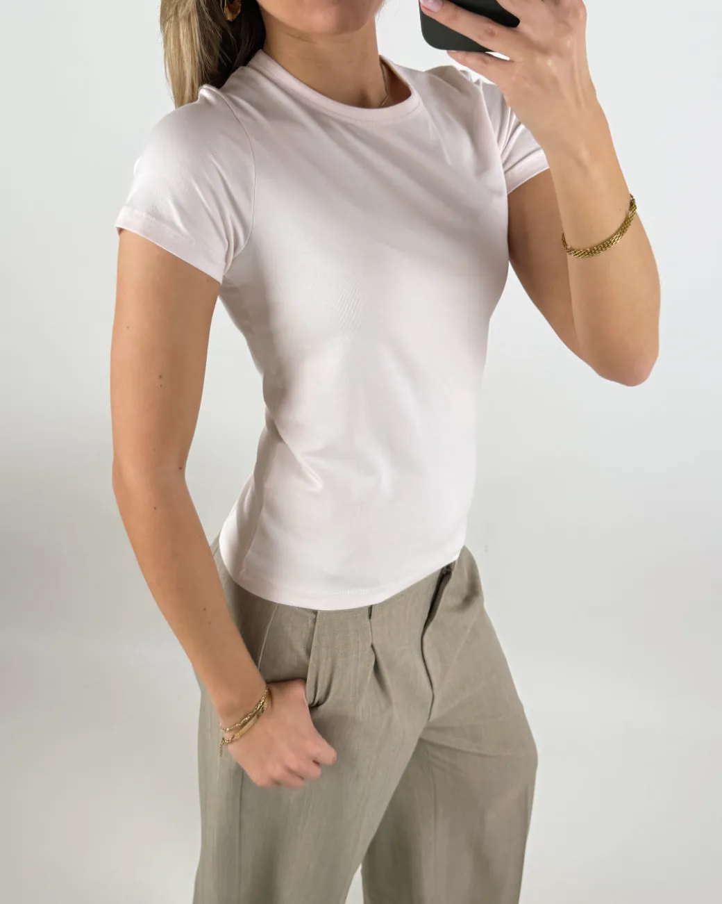 GIGI t-shirt, lyserød