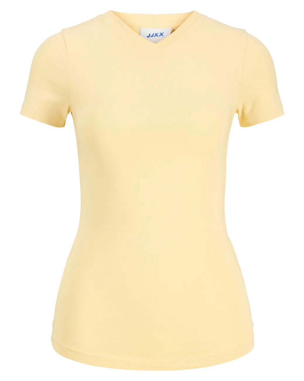 GIGI V-hals t-shirt, gul