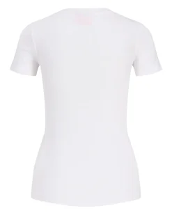 GIGI V-hals t-shirt, hvid