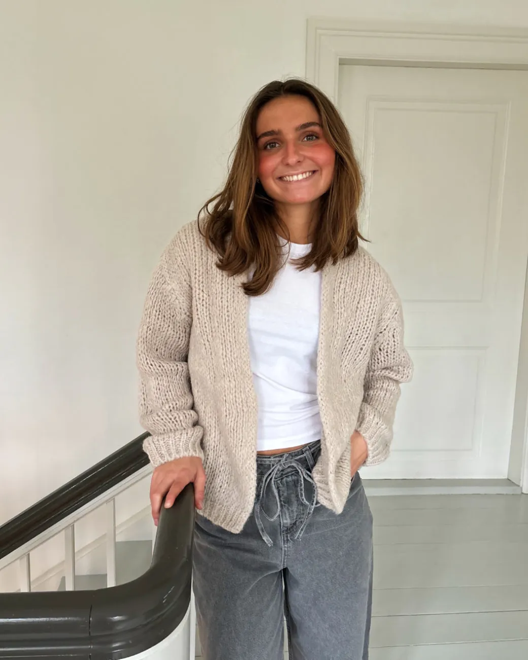 GINA cardigan, beige