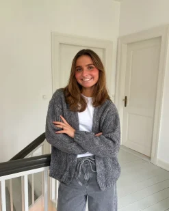 GINA cardigan, grå