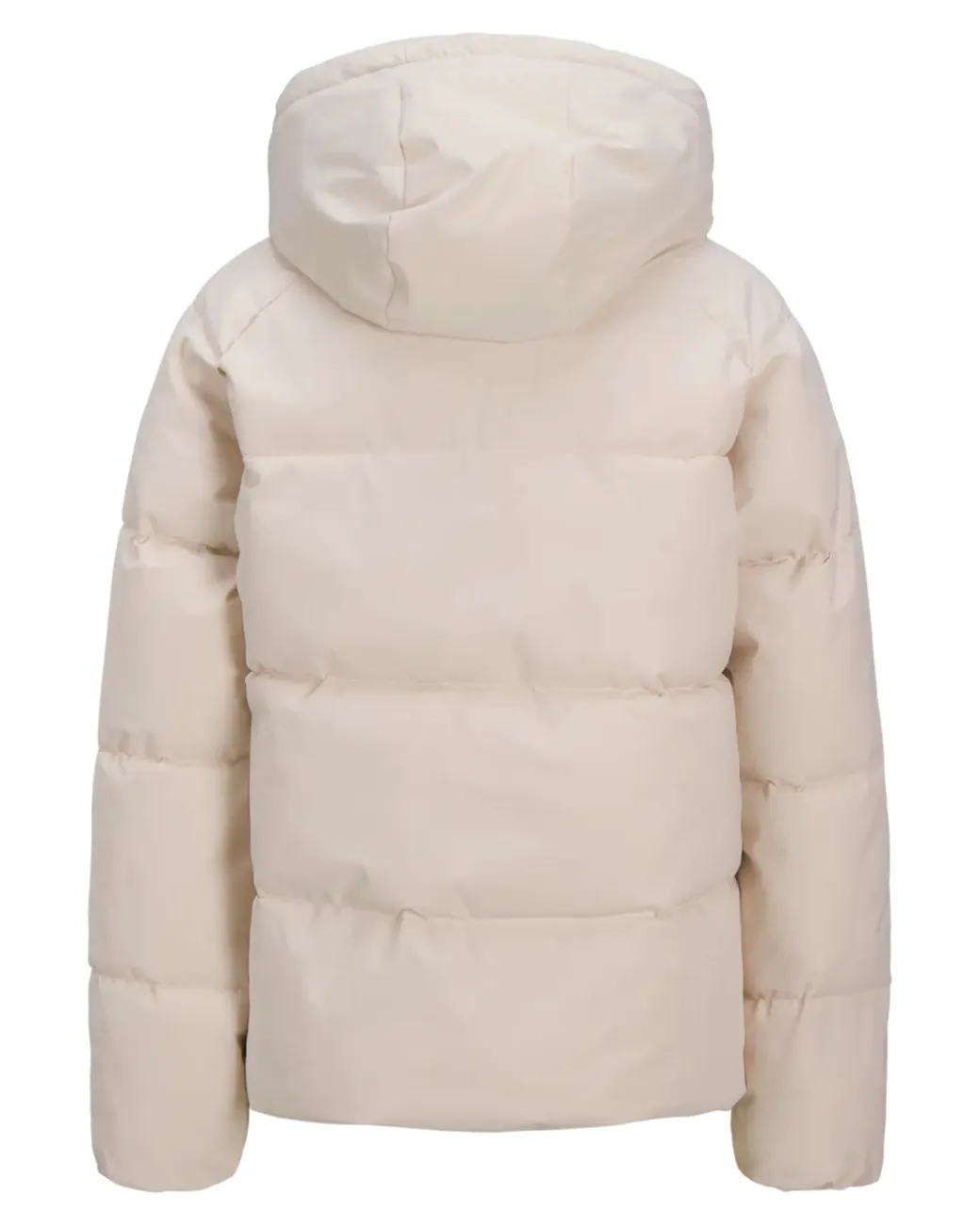 GLOBAL puffer jakke, creme