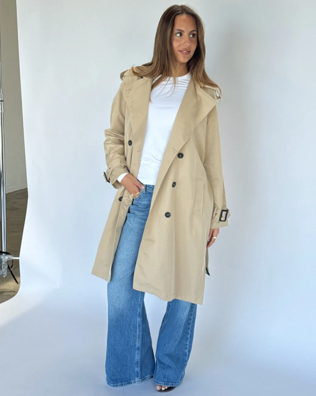 HEBA trenchcoat, beige