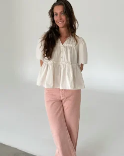HOPE top, creme