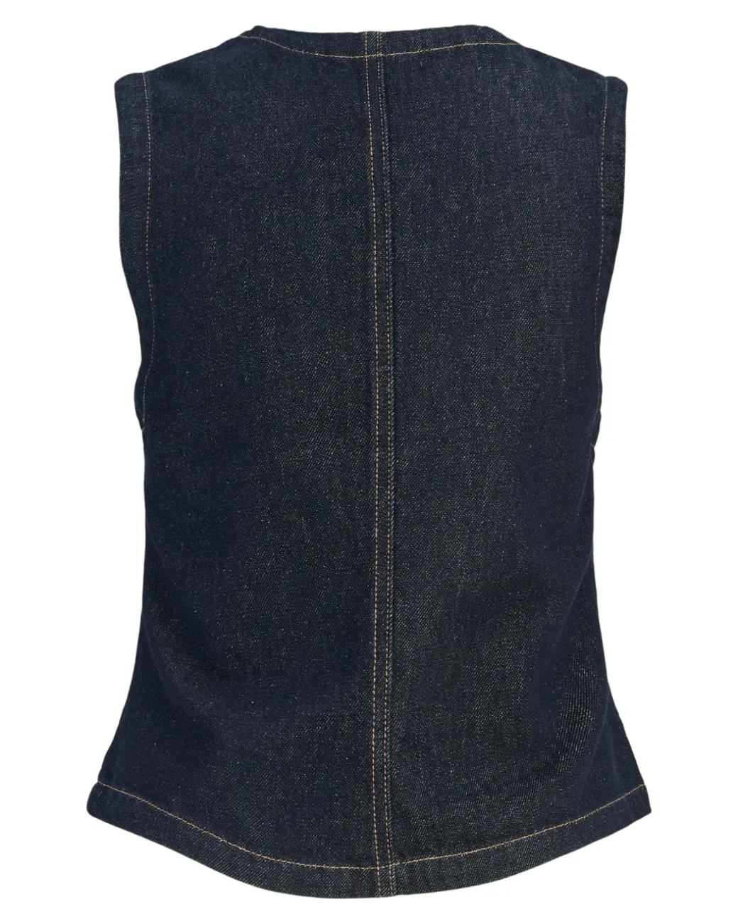 INDIE denim top, mørkeblå