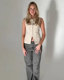 ISLA vest, beige