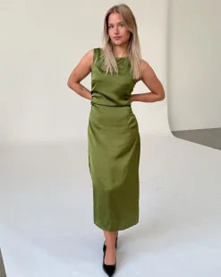 JANE kjole, grøn