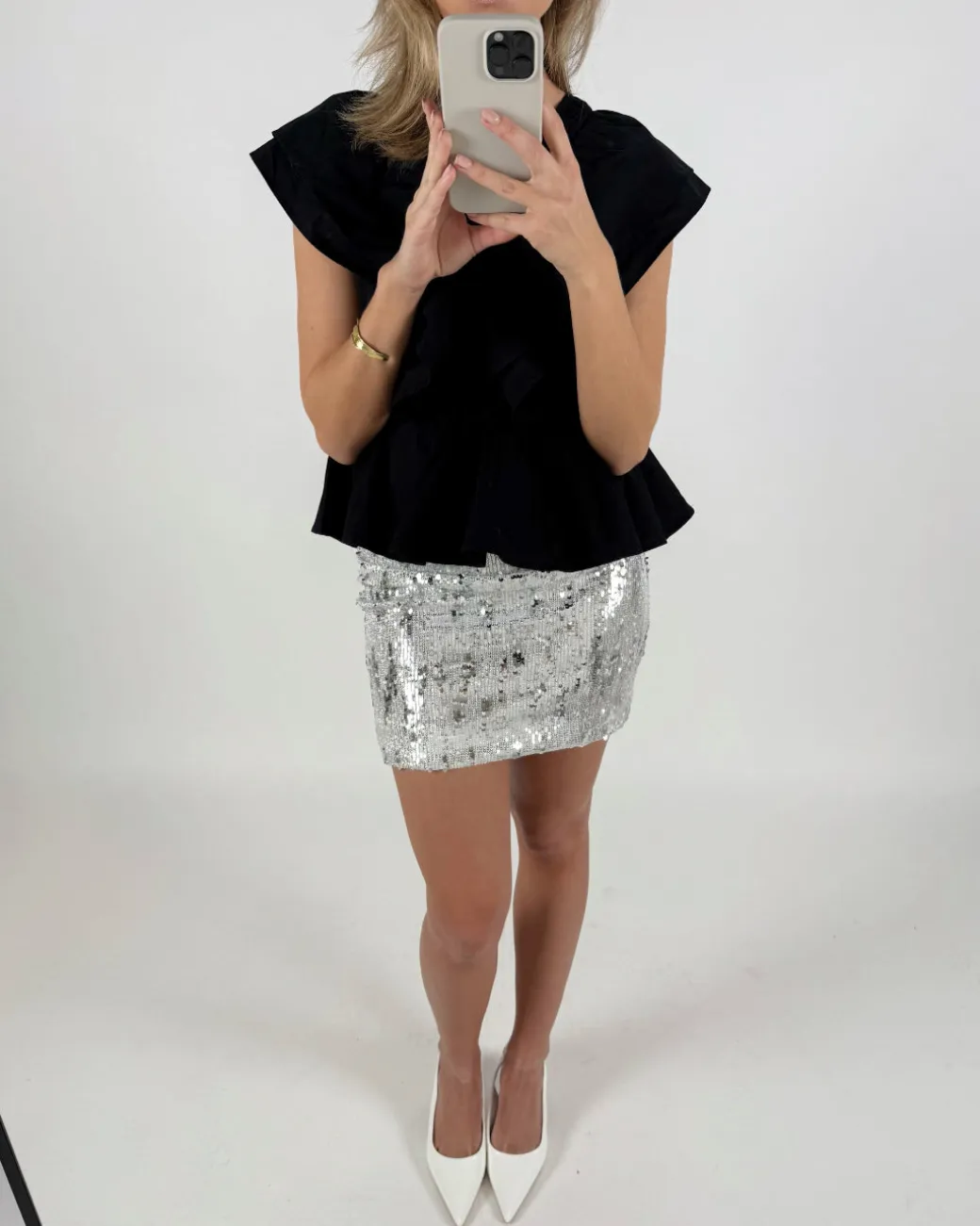 JEMMA nederdel, sølv