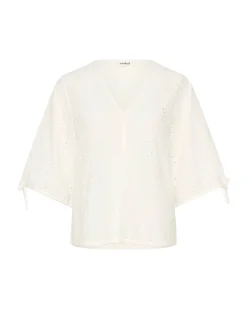 JOELLA bluse, hvid