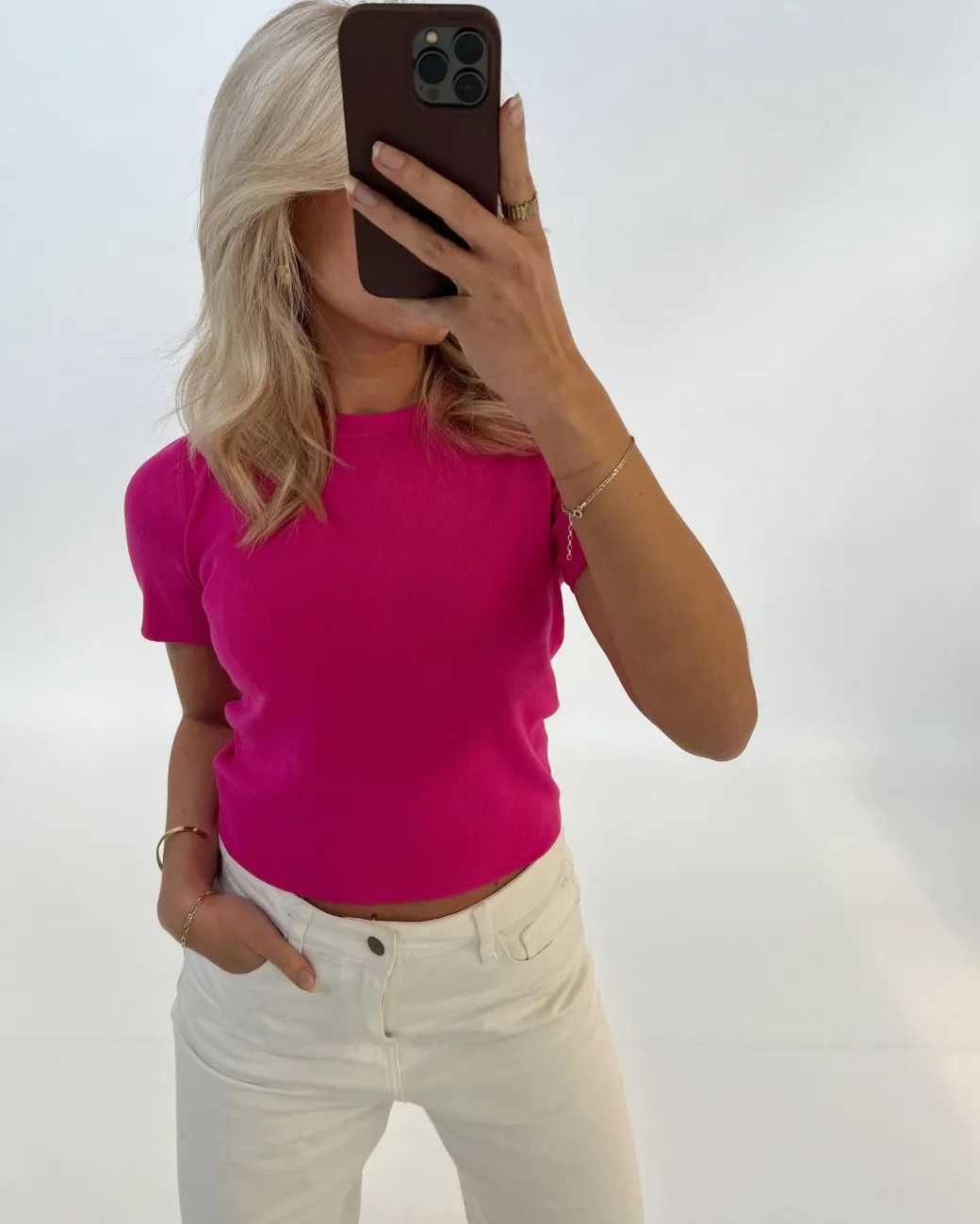 JUNA t-shirt, pink