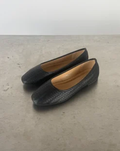 KENZIE flet ballerinaer, sort