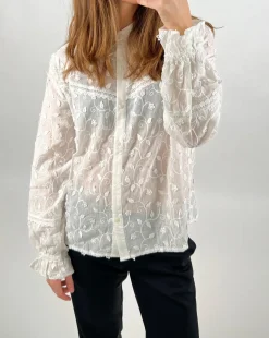 KIRSTIN bluse, hvid