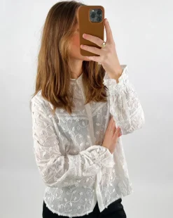 KIRSTIN bluse, hvid