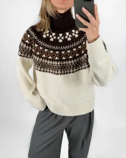 KRISTIN strik, hvid