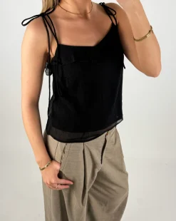 LANA top, sort