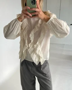 LEAH bluse, creme