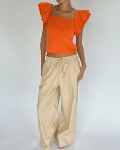 LEONORA top, orange