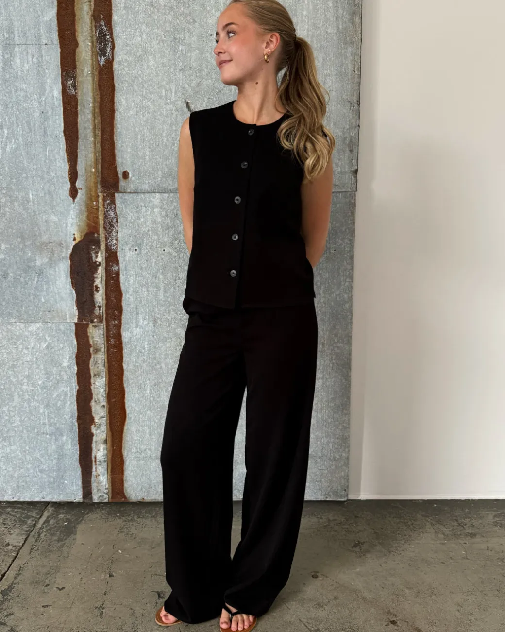 LISA vest, sort