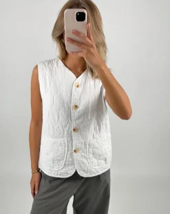 LISBETH vest, hvid