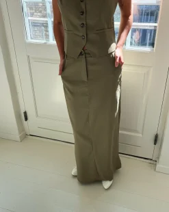 LIS nederdel, kaki