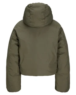 LOLLY puffer jakke, kaki