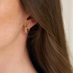 LYRA øreringe, guld