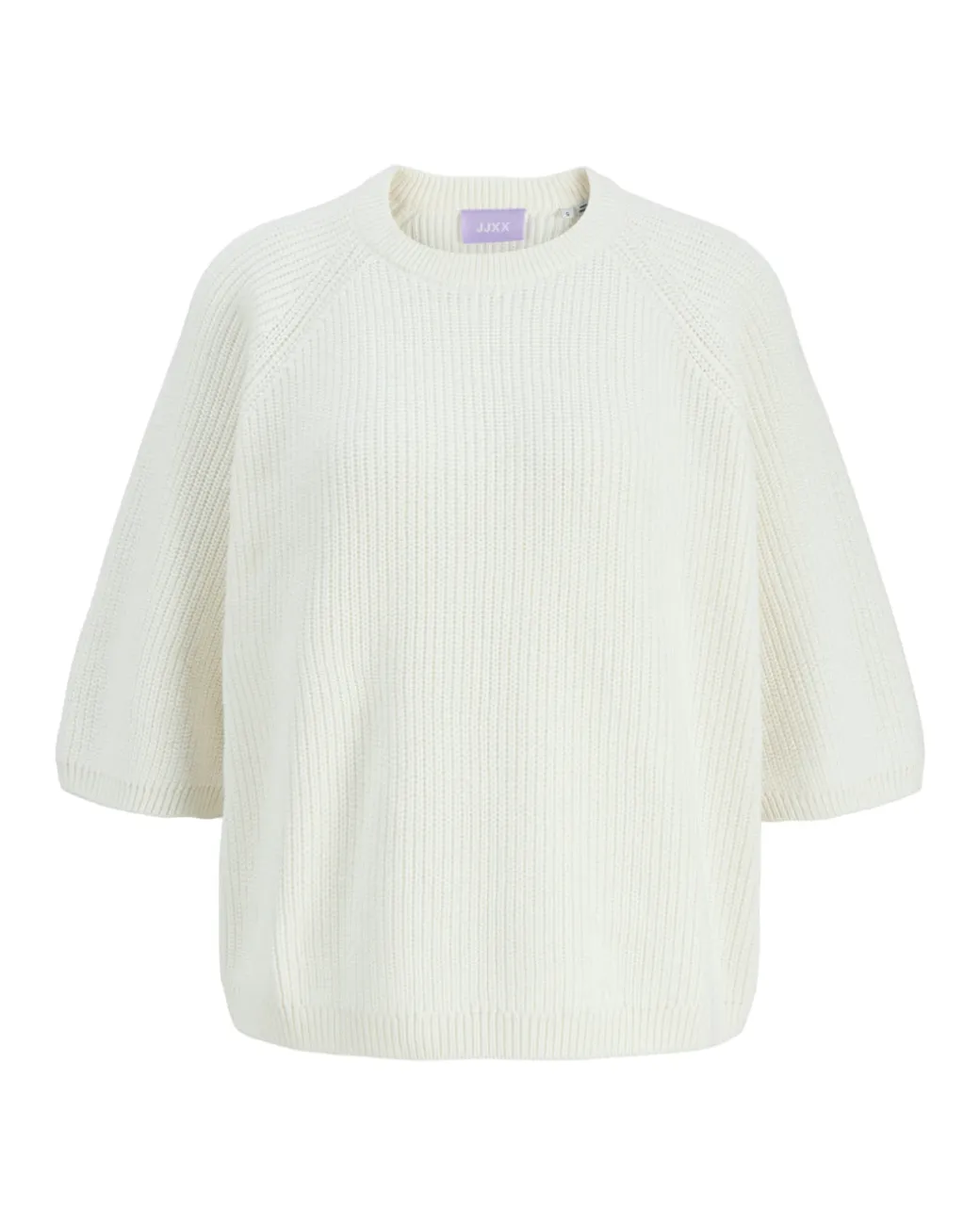 MARGE strik t-shirt, hvid