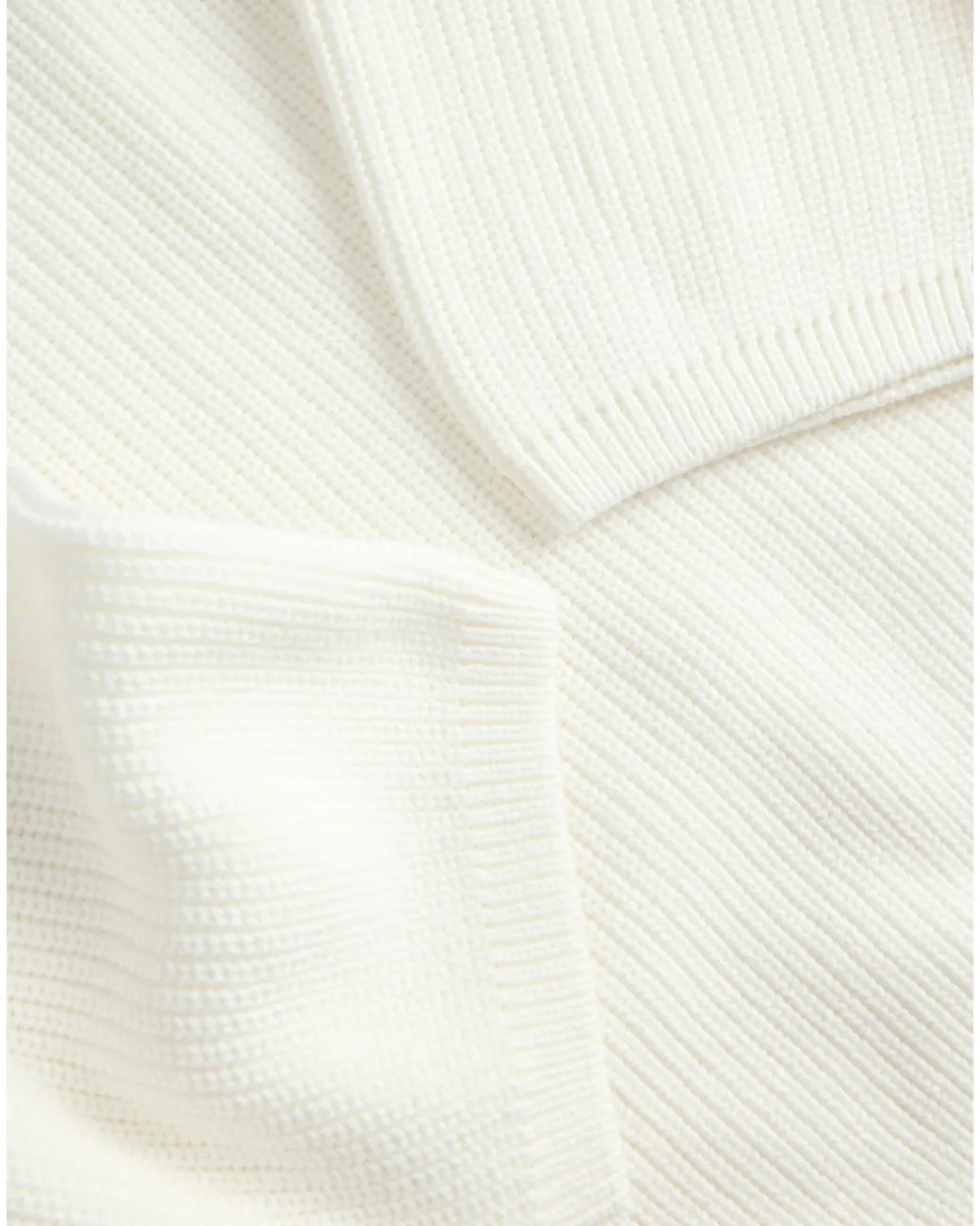 MARGE strik t-shirt, hvid