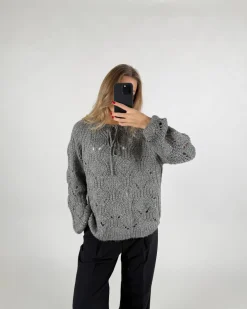MARGO strik, grå