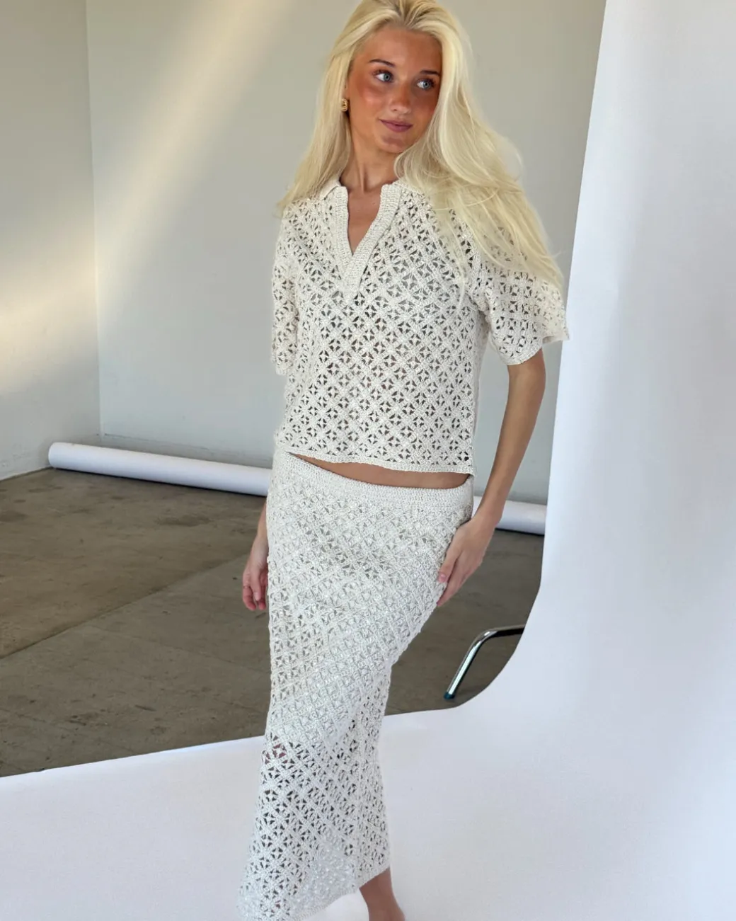 MASI nederdel, beige