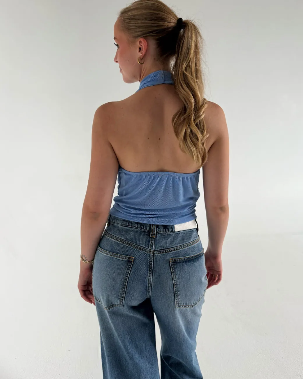 MAVIS top, blå