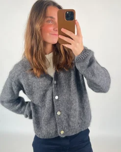 MEGAN cardigan, grå