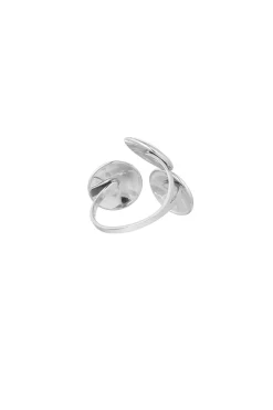 METHA ring, sølvfarvet