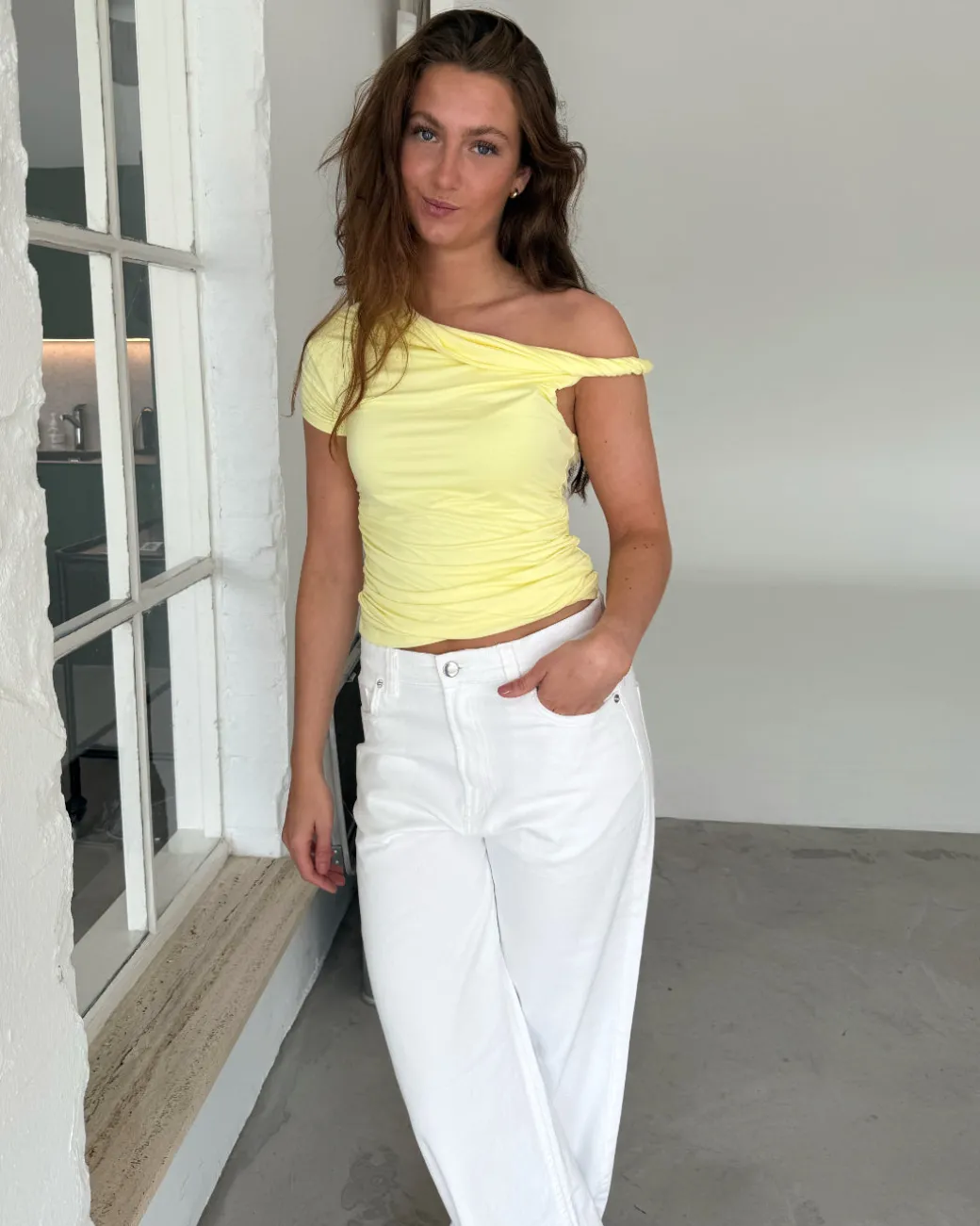 MILENA off shoulder top, lysegul