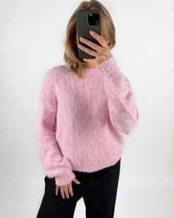 MILLY strik, lyserød