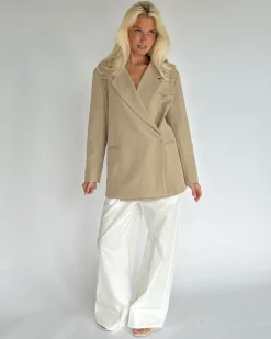 MIRABEL oversized blazer, beige