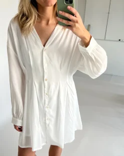 MIRA kjole, hvid